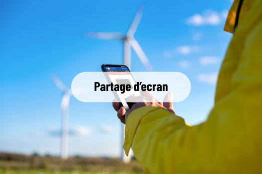 Partage d'écran