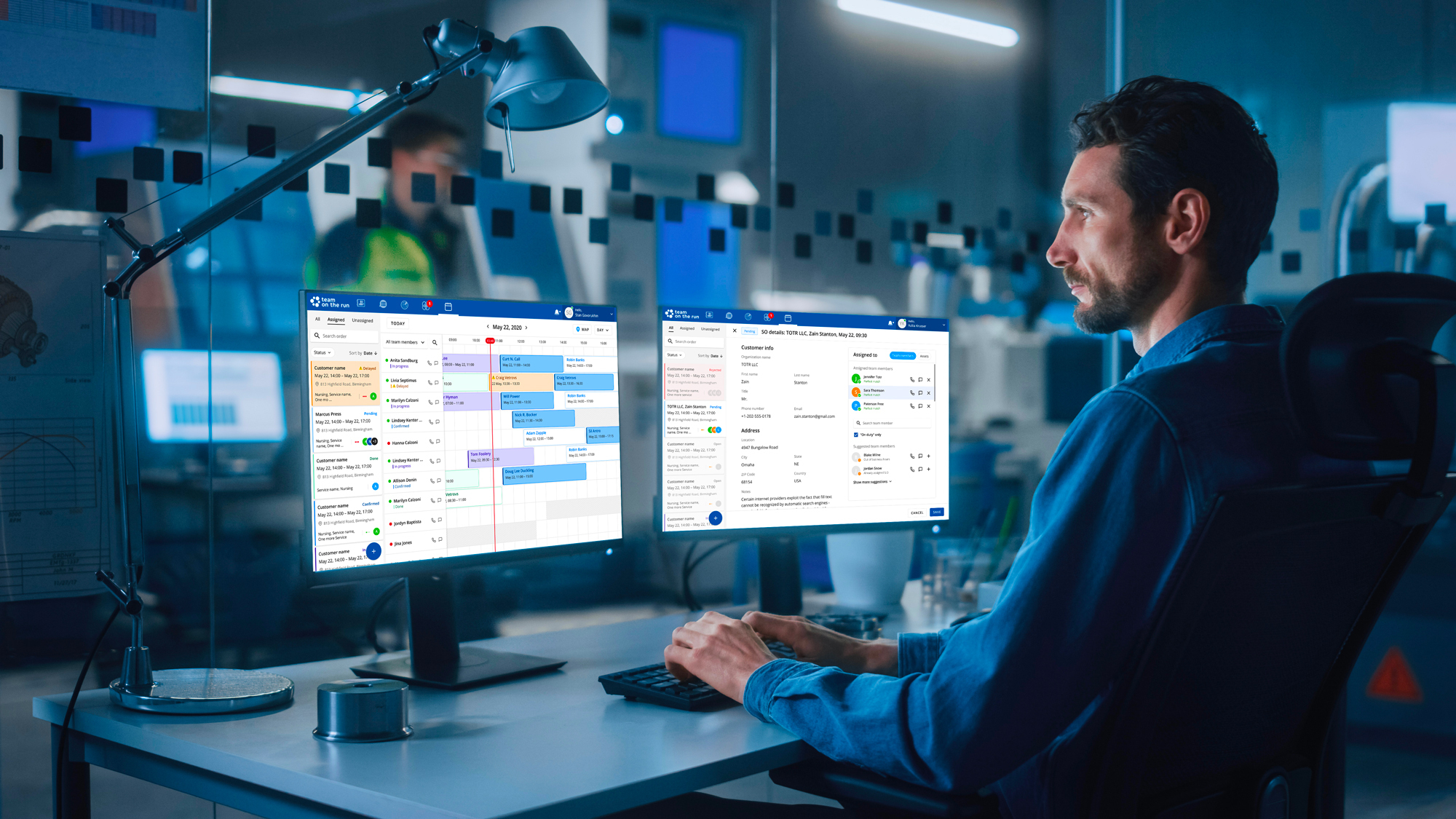 Manage field services