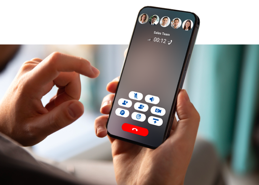 Team on the run mobile solution